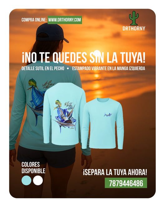 Camisa  de pesca para hombre y mujer